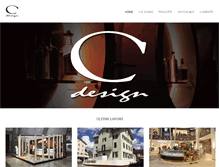 Tablet Screenshot of c-design.it